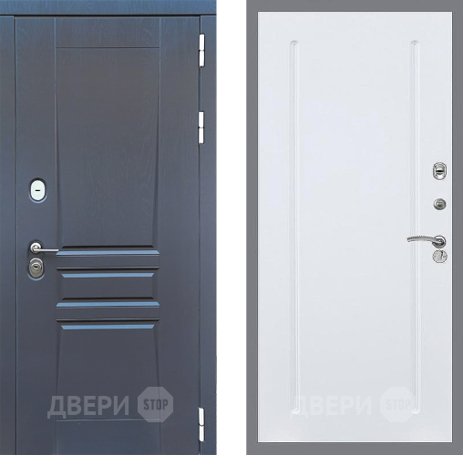 Входная металлическая Дверь Стоп ПЛАТИНУМ ФЛ-68 Силк Сноу в Солнечногорске