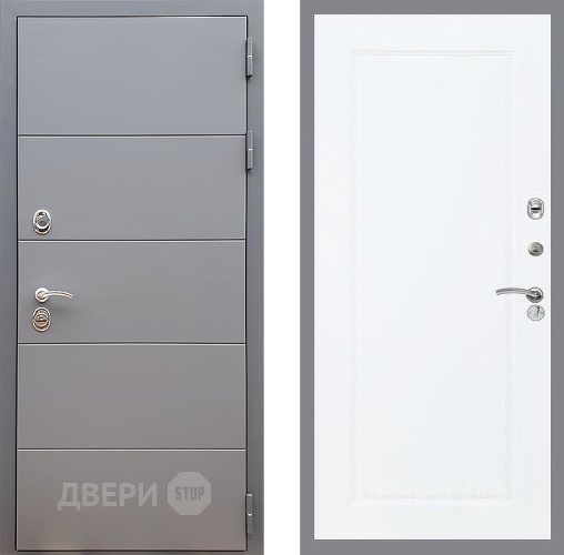 Дверь Стоп АРТ ГРАФИТ ФЛ-119 Силк Сноу в Солнечногорске