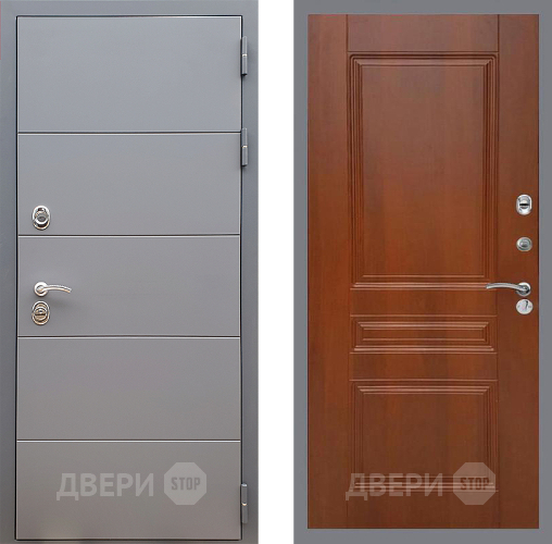 Дверь Стоп АРТ ГРАФИТ ФЛ-243 Итальянский орех в Солнечногорске