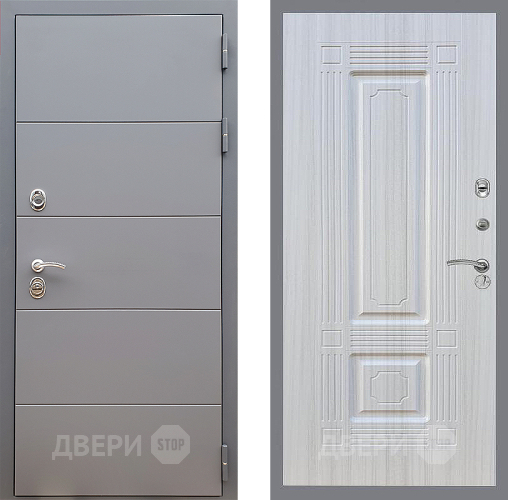 Дверь Стоп АРТ ГРАФИТ ФЛ-2 Сандал белый в Солнечногорске
