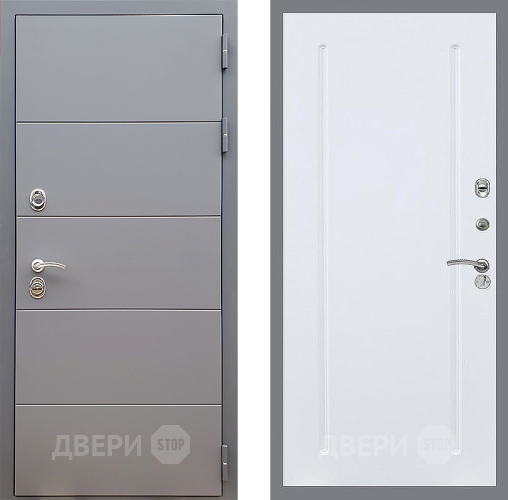 Дверь Стоп АРТ ГРАФИТ ФЛ-68 Силк Сноу в Солнечногорске