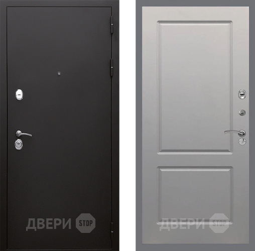 Входная металлическая Дверь Стоп КЛАССИК Шагрень ФЛ-117 Грей софт в Солнечногорске