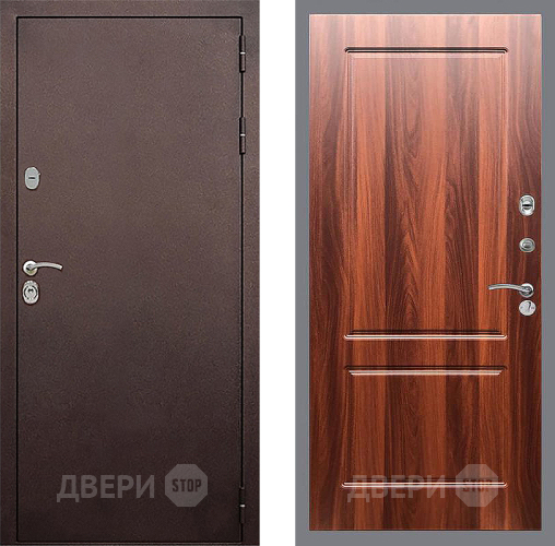Дверь Стоп КЛАССИК Медь ФЛ-117 Итальянский орех в Солнечногорске