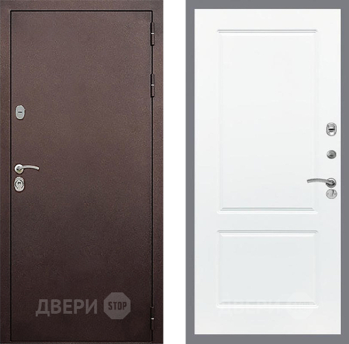 Входная металлическая Дверь Стоп КЛАССИК Медь ФЛ-117 Силк Сноу в Солнечногорске