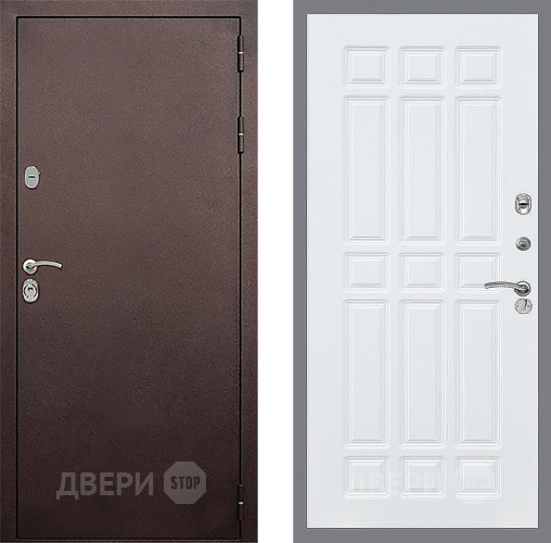Дверь Стоп КЛАССИК Медь ФЛ-33 Силк Сноу в Солнечногорске