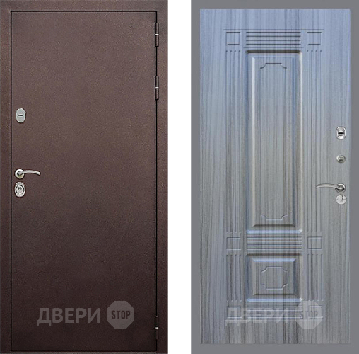 Дверь Стоп КЛАССИК Медь ФЛ-2 Сандал грей в Солнечногорске