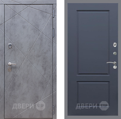 Дверь Стоп Лучи ФЛ-117 Силк титан в Солнечногорске
