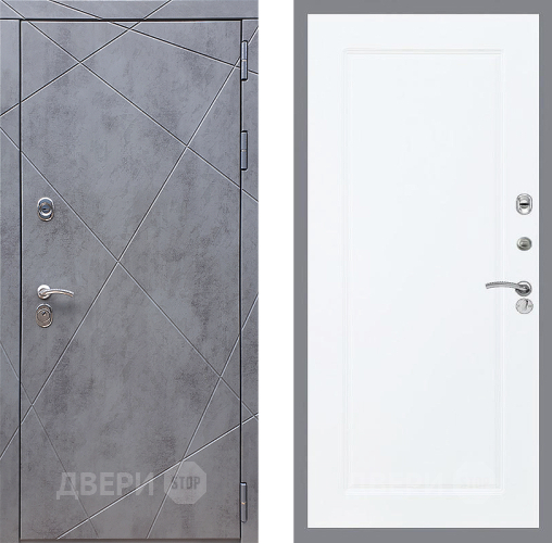 Дверь Стоп Лучи ФЛ-119 Силк Сноу в Солнечногорске