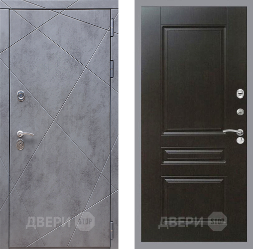 Дверь Стоп Лучи ФЛ-243 Венге в Солнечногорске