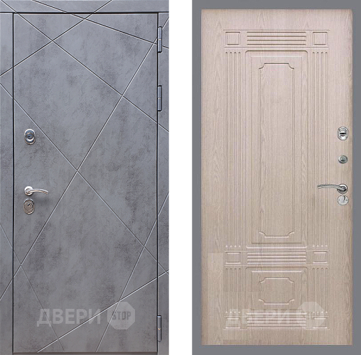 Дверь Стоп Лучи ФЛ-2 Беленый дуб в Солнечногорске