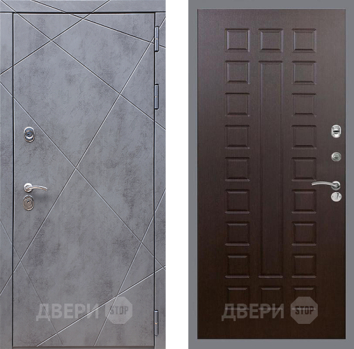 Входная металлическая Дверь Стоп Лучи ФЛ-183 Венге в Солнечногорске