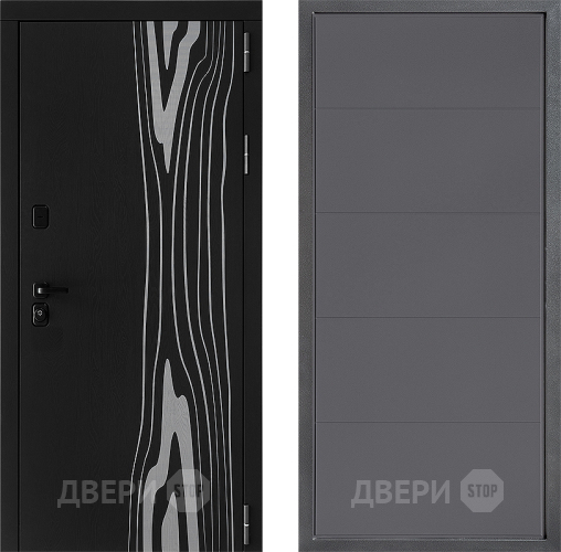 Дверь Дверной континент ДК-12 ФЛ-649 Графит софт в Солнечногорске