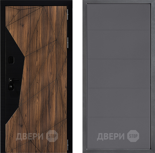 Дверь Дверной континент ДК-11 ФЛ-649 Графит софт в Солнечногорске