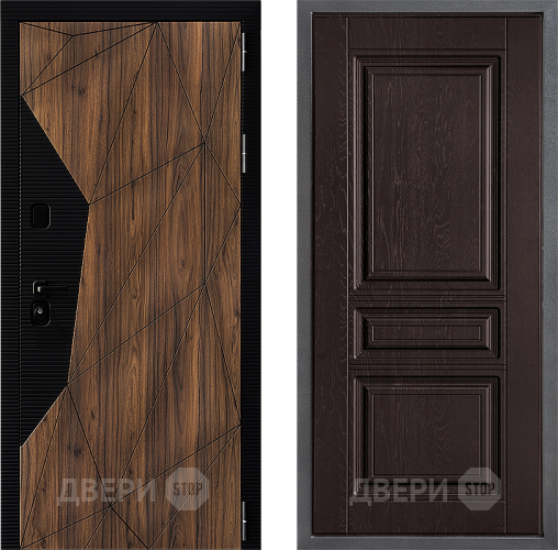 Дверь Дверной континент ДК-11 ФЛ-243 Дуб шоколадный в Солнечногорске