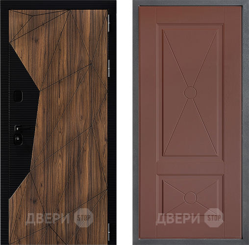 Дверь Дверной континент ДК-11 ФЛ-617 Ясень шоколадный в Солнечногорске