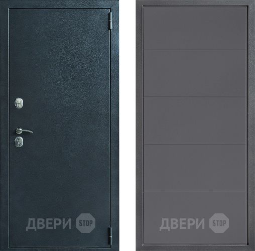 Входная металлическая Дверь Дверной континент ДК-70 Дизайн ФЛ-649 Графит софт в Солнечногорске