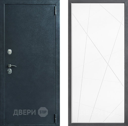Дверь Дверной континент ДК-70 Дизайн ФЛ-655 Белый софт в Солнечногорске