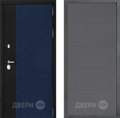 Дверь Дверной континент ДК-9 ФЛ-649 Графит софт в Солнечногорске
