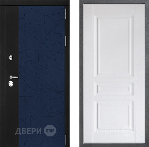 Дверь Дверной континент ДК-9 ФЛ-243 Альберо Браш серебро в Солнечногорске