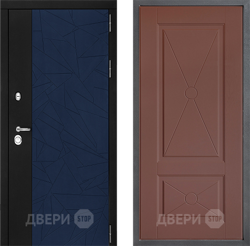 Дверь Дверной континент ДК-9 ФЛ-617 Ясень шоколадный в Солнечногорске