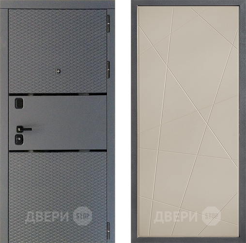Входная металлическая Дверь Дверной континент Диамант Дизайн ФЛ-655 Капучино в Солнечногорске