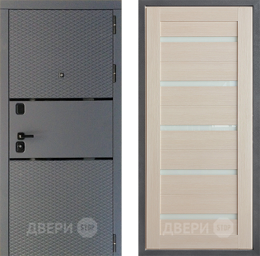 Дверь Дверной континент Диамант Дизайн ФЛ-47 Капучино в Солнечногорске