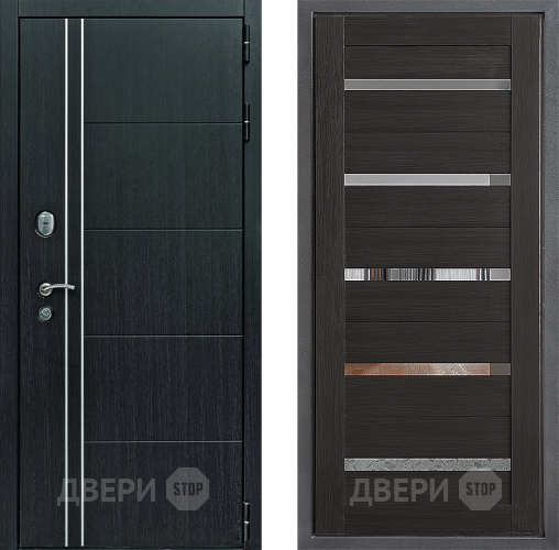 Дверь Дверной континент Теплолюкс Дизайн ФЛ-47 Венге в Солнечногорске