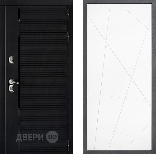 Дверь Дверной континент ДК-1 ФЛ-655 Белый софт в Солнечногорске