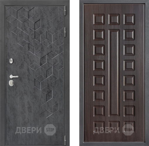 Входная металлическая Дверь Дверной континент ДК-3/713 ФЛ-183 Венге в Солнечногорске