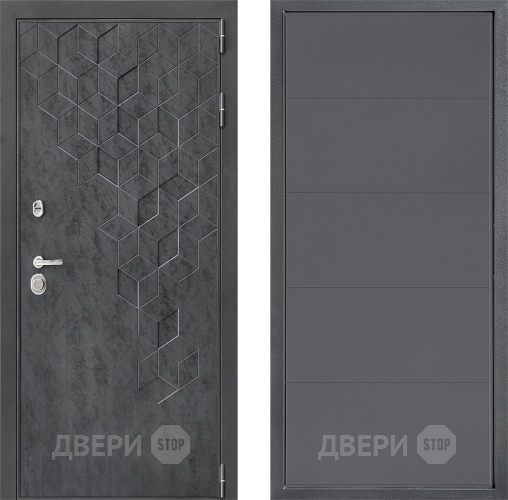 Дверь Дверной континент ДК-3/713 ФЛ-649 Графит софт в Солнечногорске