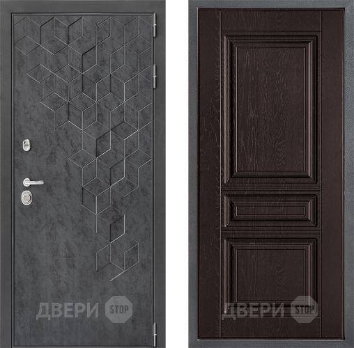 Дверь Дверной континент ДК-3/713 ФЛ-243 Дуб шоколадный в Солнечногорске