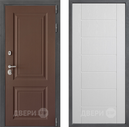 Дверь Дверной континент ДК-3/729 ФЛ-Лайн Белое дерево в Солнечногорске