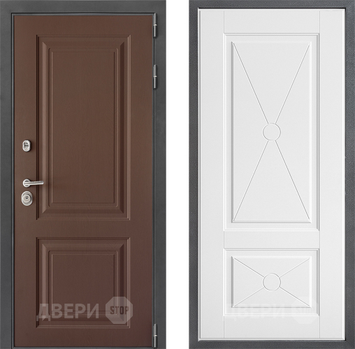 Входная металлическая Дверь Дверной континент ДК-3/729 ФЛ-617 Софт милк в Солнечногорске