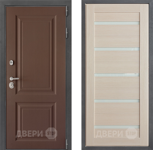 Дверь Дверной континент ДК-3/729 ФЛ-47 Капучино в Солнечногорске