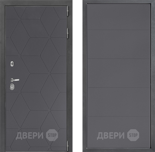Дверь Дверной континент ДК-3/744 ФЛ-649 Графит софт в Солнечногорске