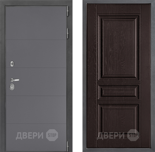 Дверь Дверной континент ДК-3/649 ФЛ-243 Дуб шоколадный в Солнечногорске