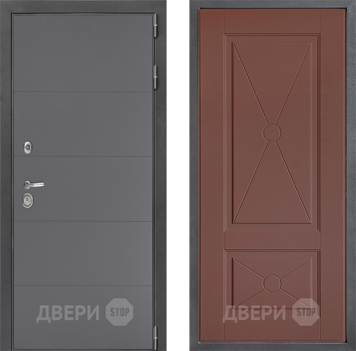 Дверь Дверной континент ДК-3/649 ФЛ-617 Ясень шоколадный в Солнечногорске