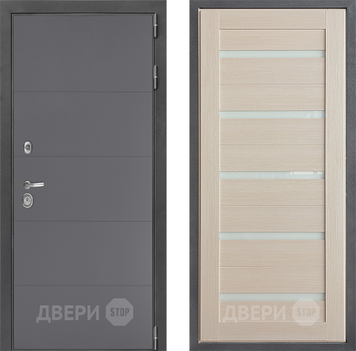 Входная металлическая Дверь Дверной континент ДК-3/649 ФЛ-47 Капучино в Солнечногорске