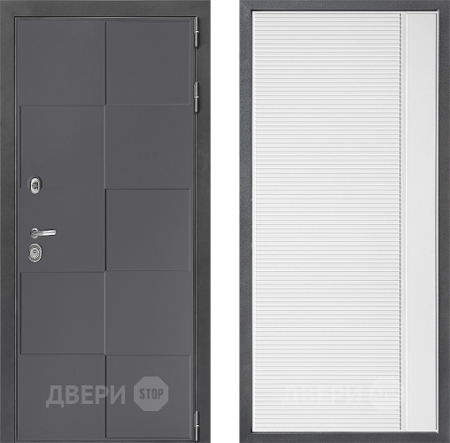 Дверь Дверной континент ДК-3/606 ФЛ-757 Белое Стекло Софт милк в Солнечногорске