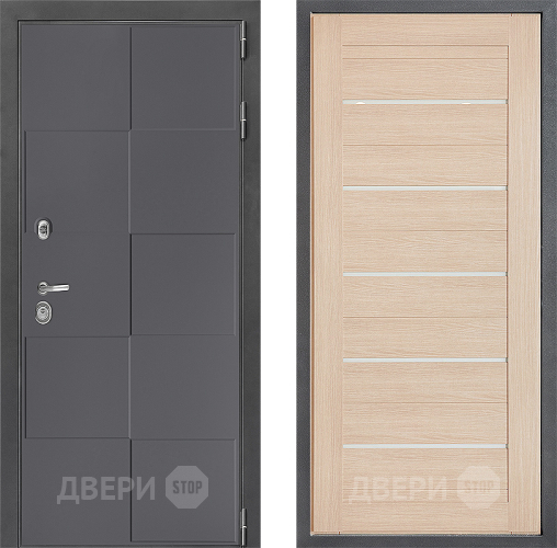 Входная металлическая Дверь Дверной континент ДК-3/606 ФЛ-46 Капучино в Солнечногорске