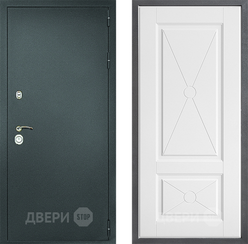 Дверь Дверной континент Рубикон Серебро Дизайн ФЛ-617 Софт милк в Солнечногорске