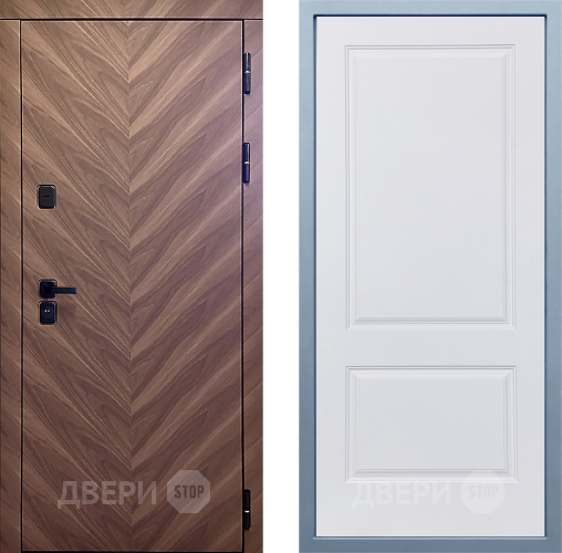 Входная металлическая Дверь Дива МД-98 Д-7 Белый в Солнечногорске