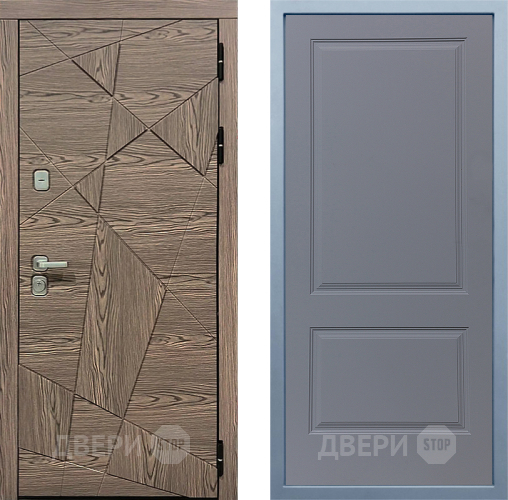 Входная металлическая Дверь Дива МД-97/2 Д-7 Силк Маус в Солнечногорске