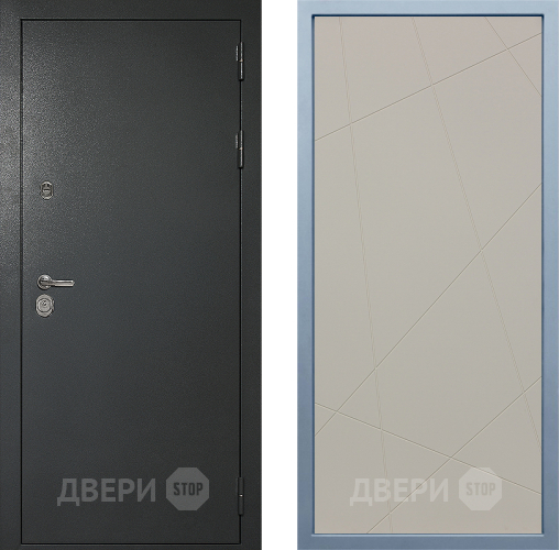 Входная металлическая Дверь Дива МД-40 Титан Д-11 Шампань в Солнечногорске