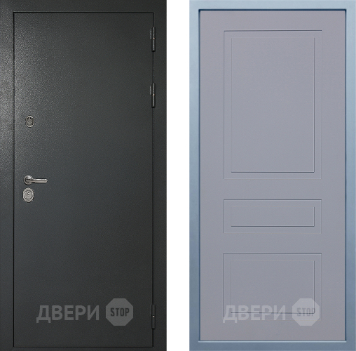 Входная металлическая Дверь Дива МД-40 Титан Н-13 Силк Маус в Солнечногорске
