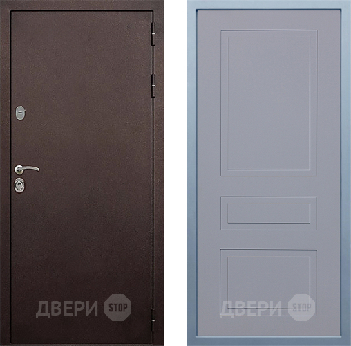 Входная металлическая Дверь Дива МД-40 Медь Н-13 Силк Маус в Солнечногорске