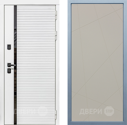 Дверь Дива МХ-45 Белая STR Д-11 Шампань в Солнечногорске
