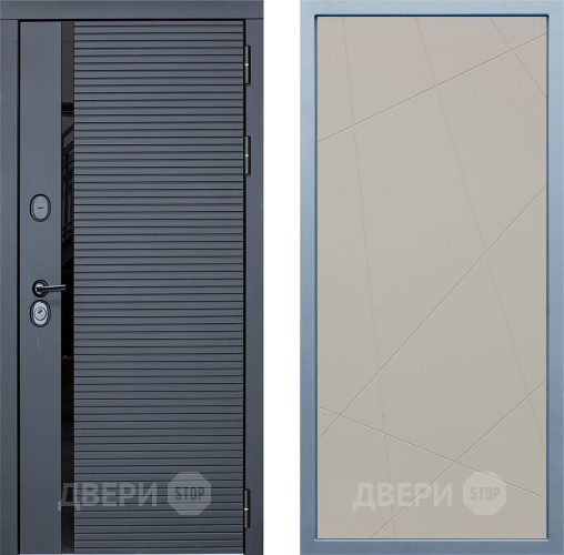 Входная металлическая Дверь Дива МХ-45 STR Д-11 Шампань в Солнечногорске