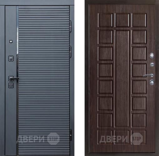 Входная металлическая Дверь Престиж Черная Линия Престиж Венге в Солнечногорске
