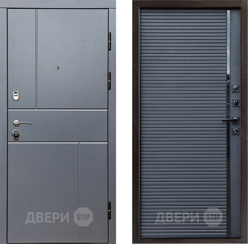 Дверь Престиж Горизонт Грэй Porte Черный кварц в Солнечногорске